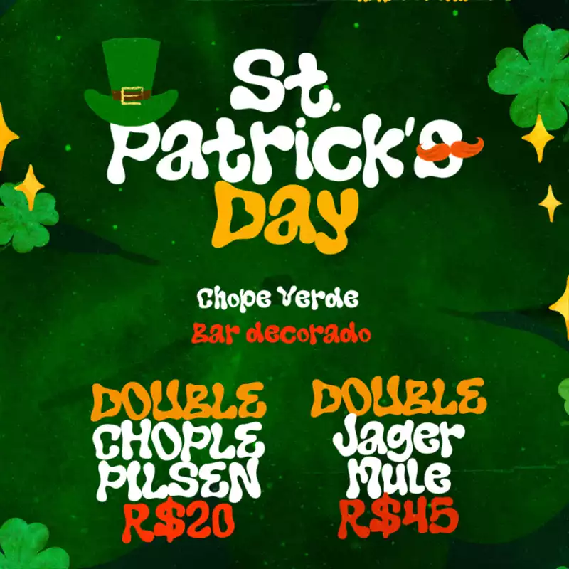 onde curtir o st patrick's day em Juiz de Fora - Janela Bar